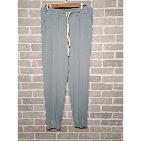 Magnolia‎ Sweatpants Jogger Pants Lounge Soft Cozy Green Women Size Large - Picture 1 of 10